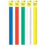 Lenjir PVC 30cm u boji sortirano