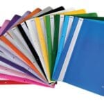 Fascikla PVC sa polumehanikom - sa perforacijom za registratore