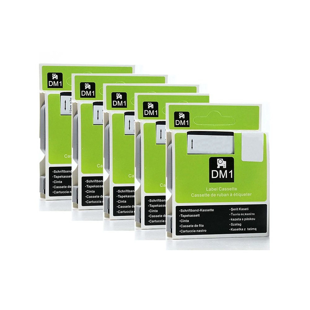 Putty_C973_178124627.jpg Traka za Dymo DM1 53713 24mm x 7mm crna/bela - Slika 1