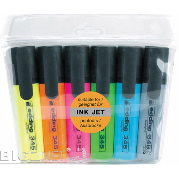 Edding_36436_192540119.jpg Signir za podvlačenje teksta Edding E-345, set 1/6 - Slika 1