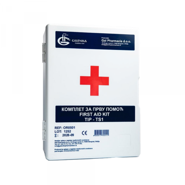 Galenika_4279_96780978.png Ormarić prva pomoć komplet TS1 - Slika 1