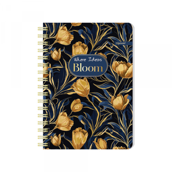 ilijanum_k880_219223657.png Sveska A6 Bloom spirala dikto 60l - Slika 1