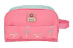 ENSO MAGIC SUMMER dečiji neseser sa 2 pregrade - pink - Slika 3
