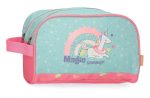 ENSO MAGIC SUMMER dečiji neseser sa 2 pregrade - pink - Slika 2