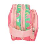 ENSO URBAN GARDEN prazna pernica sa 3 pregrade - pink