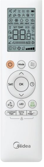 MIDEA Breezeless CB1-12HRFN8.Wi-Fi Inverter klima uređaj - Slika 5