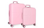 PEPE JEANS ABS Set kofera 2/1 - Light pink - Slika 15