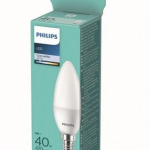 PHILIPS LED sijalica E14 C 4.9W NW 4000K