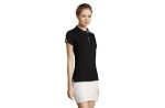 PORTLAND WOMEN ženska polo majica sa kratkim rukavima - Crna , XL