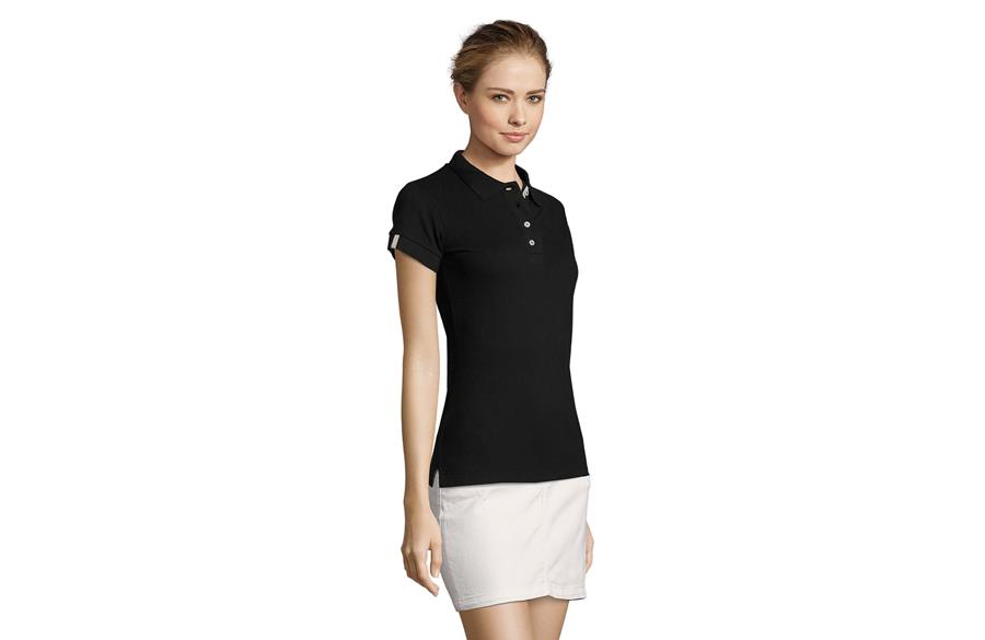 sols_30057580xl-pr_187114866.jpg PORTLAND WOMEN ženska polo majica sa kratkim rukavima - Crna , XL - Slika 1
