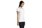 PASADENA WOMEN ženska polo majica sa kratkim rukavima - Bela/teget , XXL