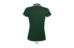 PASADENA WOMEN ženska polo majica sa kratkim rukavima - Tamno zelena , XXL - Slika 3