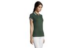 PASADENA WOMEN ženska polo majica sa kratkim rukavima - Tamno zelena , XXL