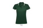 PASADENA WOMEN ženska polo majica sa kratkim rukavima - Tamno zelena , XXL - Slika 4