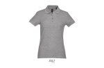 PASSION ženska polo majica sa kratkim rukavima - Grey melange , S - Slika 5