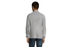 WINTER II muška polo majica sa dugim rukavima - Grey melange , 3XL - Slika 5
