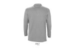 WINTER II muška polo majica sa dugim rukavima - Grey melange , 3XL - Slika 3