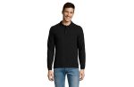 WINTER II muška polo majica sa dugim rukavima - Crna , XL - Slika 6