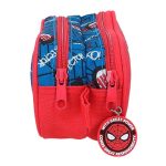 SPIDERMAN AUTHENTIC prazna pernica sa 2 pregrade - crvena