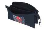SPIDERMAN ATTACK prazna pernica sa 3 pregrade - crna - Slika 4
