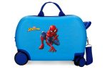 SPIDERMAN ATTACK dečiji kofer na točkićima - plava - Slika 6