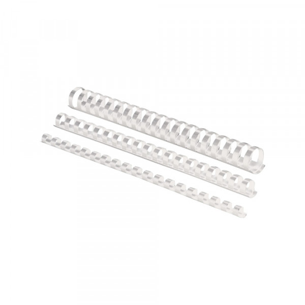 Spirala bela kairos Spirala PVC 28mm bela 1/50 - Slika 1