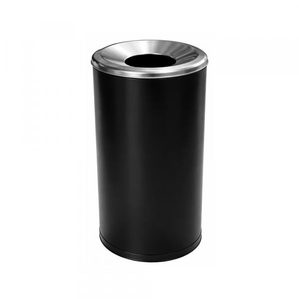 ari-metal_l532d_144144797.png Kanta za otpatke 80 lit crna + hrom poklopac - Slika 1