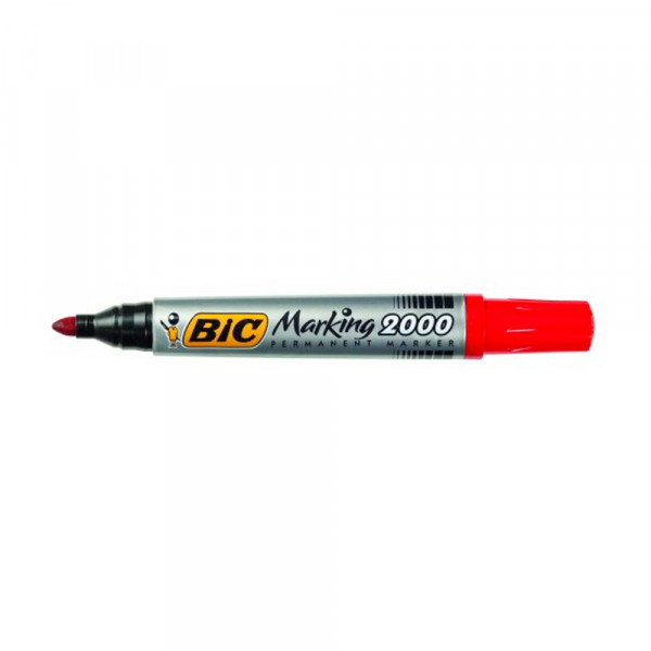 bic_0096d_257075051.jpg Permanent markeri BIC 2000 obli crveni - Slika 1