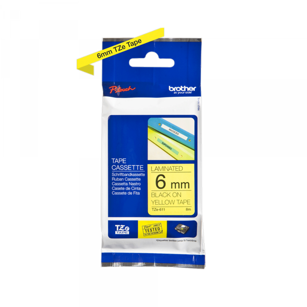 brother_0160d_55634232.png TZe-611 crna na žuto 6mm - Slika 1