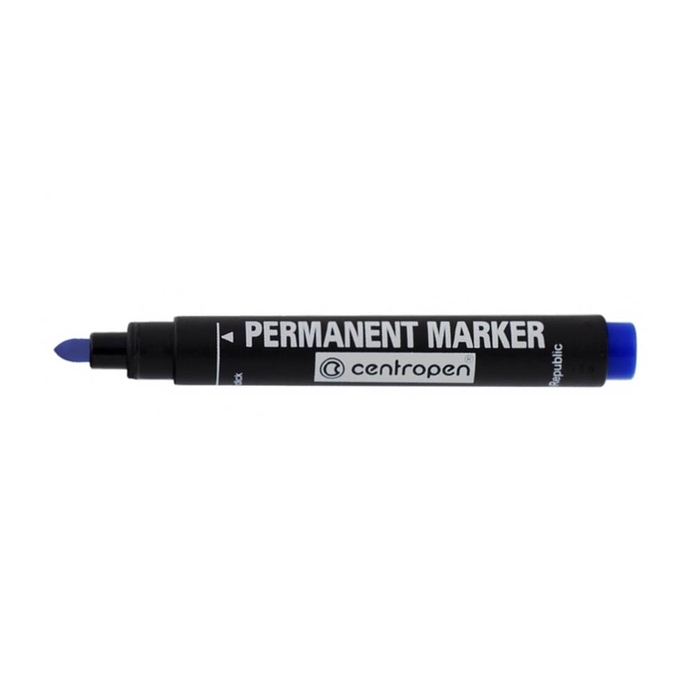 centropen_3591d_71435498.jpg Permanent marker CENTROPEN 8566 2mm obli vrh plavi - Slika 1