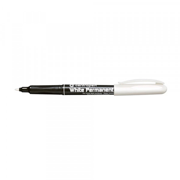 centropen_b814d_16345225.jpg Permanentni marker Centropen 2686 1.2mm beli - Slika 1