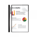 Fascikla polumehanika FoliaExpert crna 1/25 - Slika 2