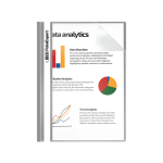 Fascikla polumehanika FoliaExpert siva 1/25 - Slika 2