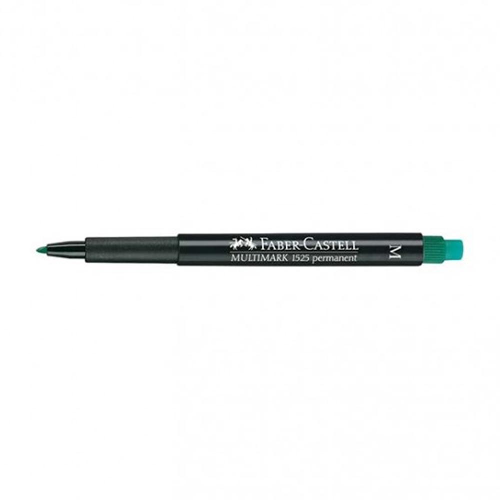faber-castell_3813d_45576910.jpg Flomaster OHP M 1mm Faber Castell zeleni 13867 - Slika 1