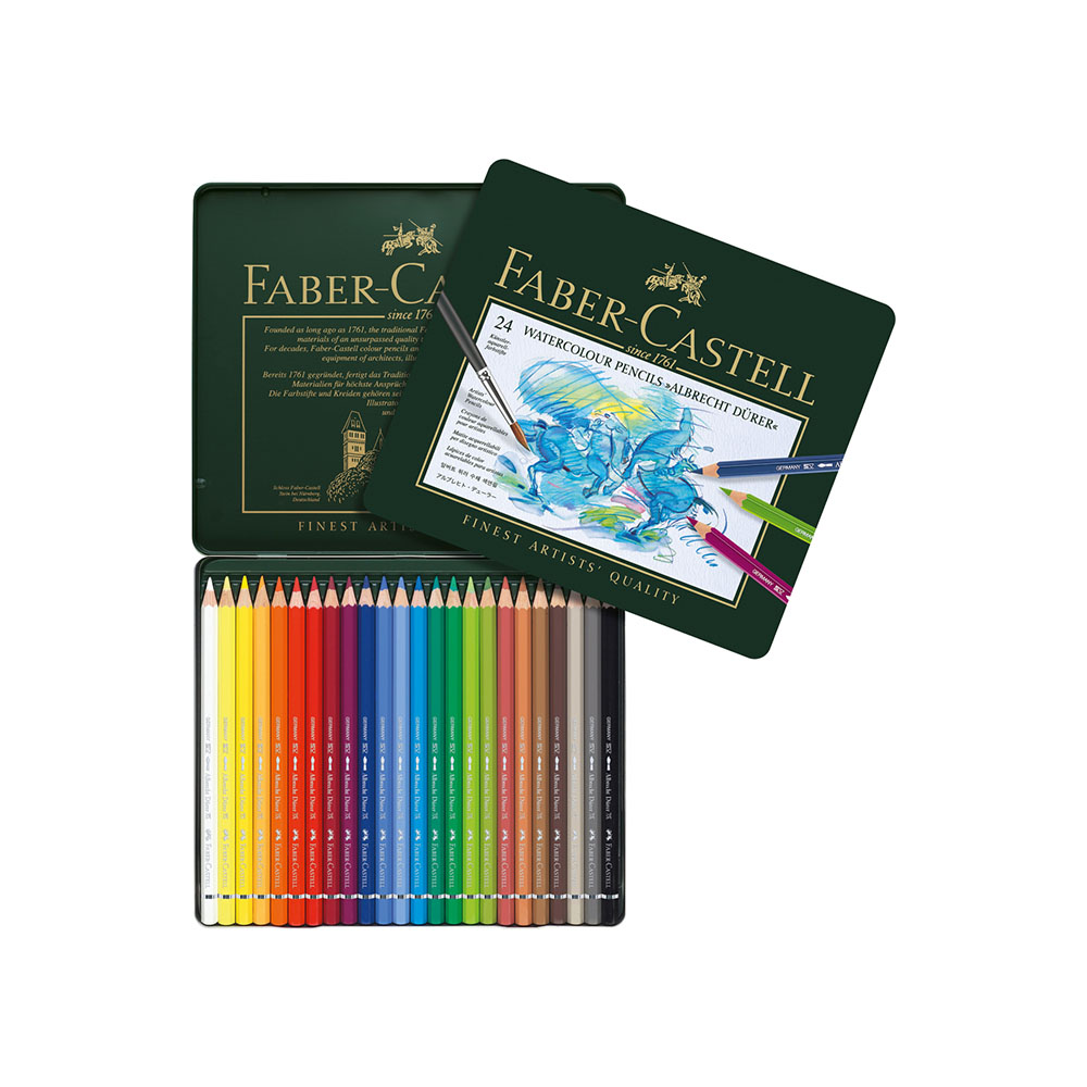 faber-castell_9528d_6062699.jpg Drvene bojice Faber Castell Durer 1/24 117524 - Slika 1