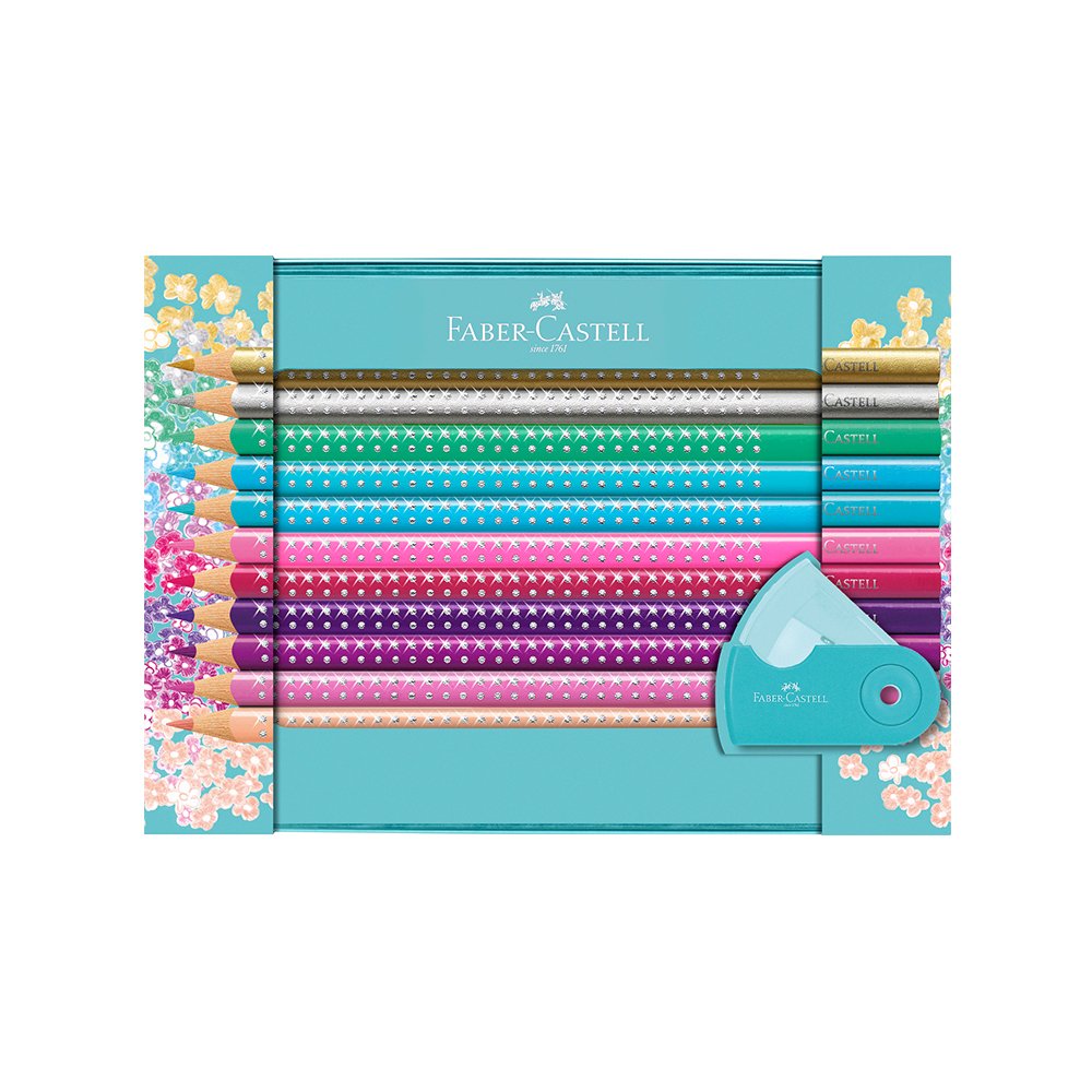 faber-castell_b096d_208008587.jpg Drvene bojice Faber Castell Sparkle met.kut.1/20 201641 - Slika 1