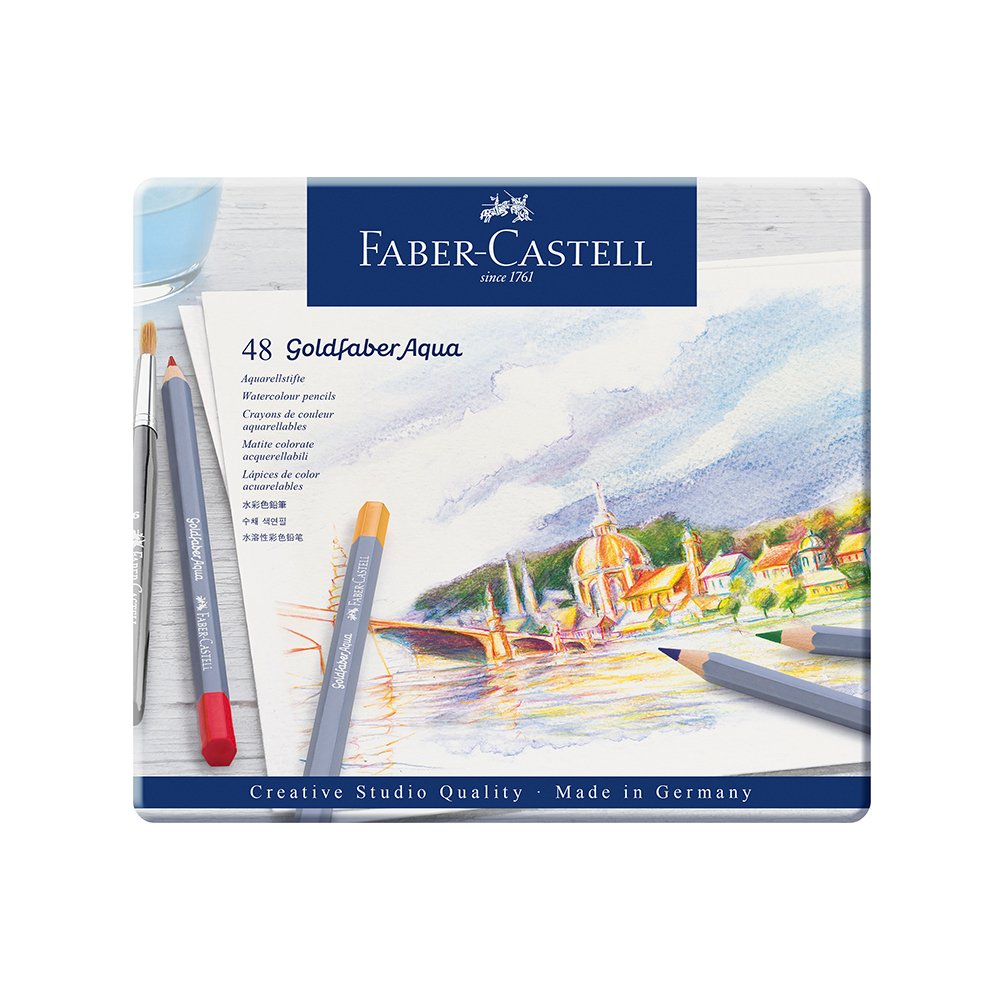 faber-castell_b125d_58703396.jpg Drvene bojice Faber Castell goldfaber Aqua 1/48 114648 - Slika 1