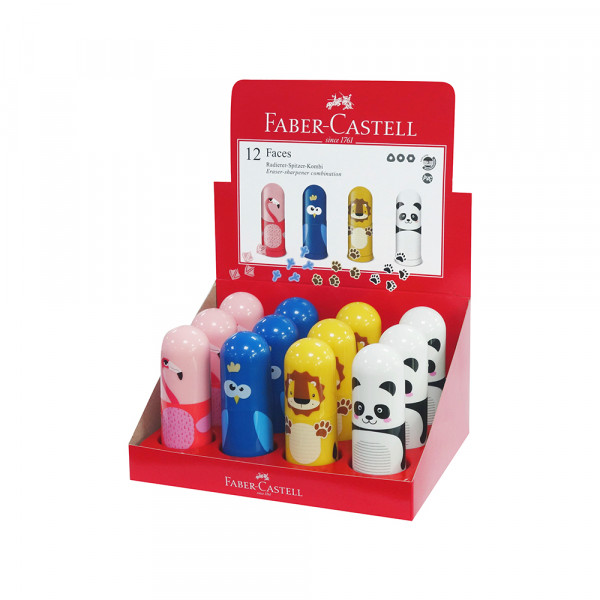 faber-castell_c189d_44181007.jpg Rezač sa gumicom Faber Castell Faces (1/12) 583513 - Slika 1