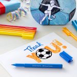 Flomaster set Faber Castell 1/33 Connector Fudbal 155538 - Slika 2