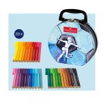 Flomaster set Faber Castell 1/33 Connector Fudbal 155538 - Slika 3
