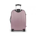 Kofer srednji Gabol 48x67x27 cm ABS 70l-3,7 kg Paradisl pastelno rozi - Slika 4