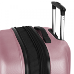 Kofer srednji Gabol 48x67x27 cm ABS 70l-3,7 kg Paradisl pastelno rozi - Slika 3