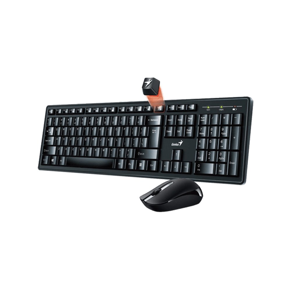 genius_e348d_244305040.jpg Tastatura i miš bežični Genius KM-8200 US - Slika 1