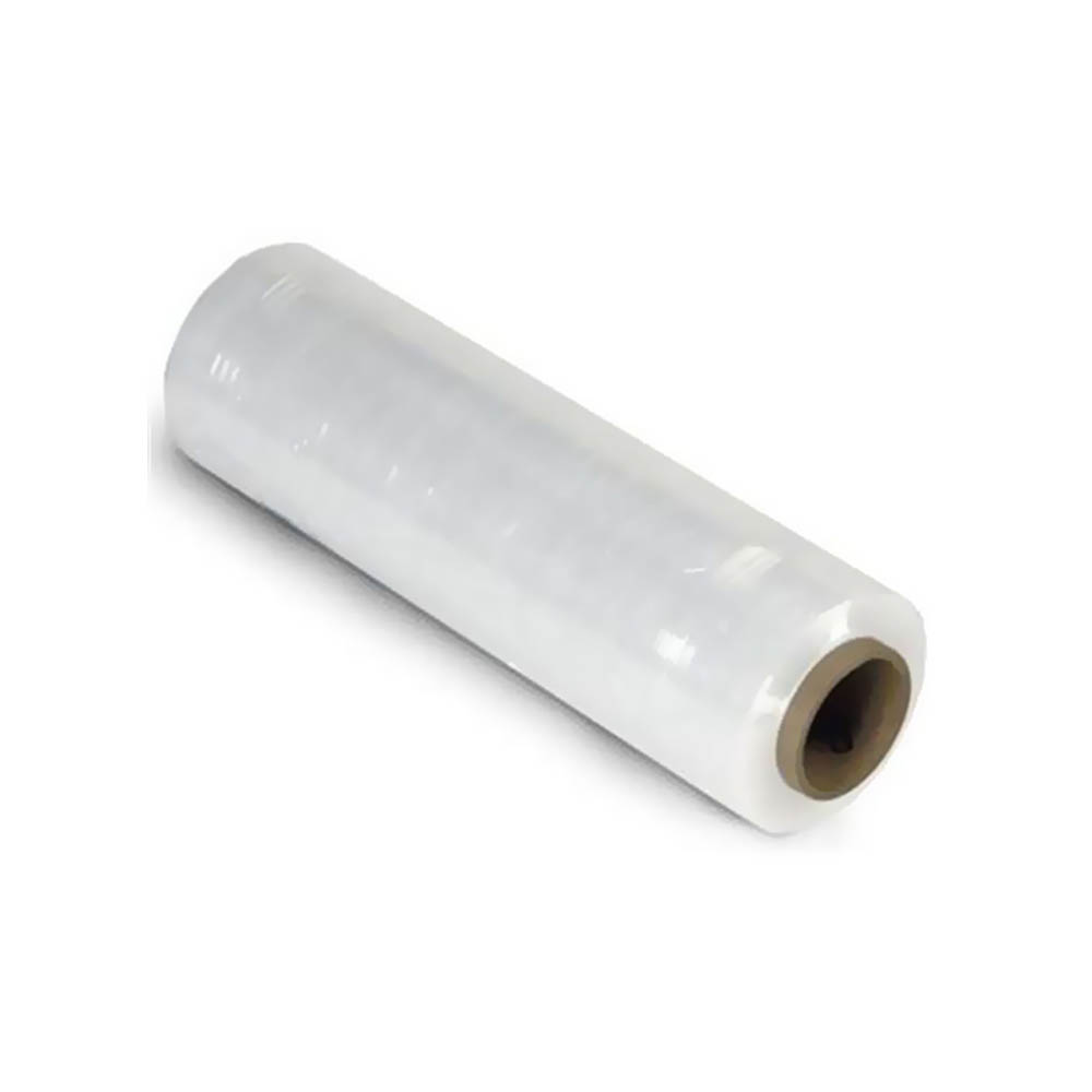 m-plast_1008d_15943827.jpg Streč folija. 23my H-500mm ručna, rolna 5kg /hilzna 1.1 kg, 370m/ - Slika 1