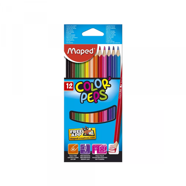 maped_0050d_51463822.png Drvene bojice Maped color peps 1/12 - Slika 1
