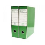 Registrator A4 sa metalnim ojačanjem plastificiran zeleni široki