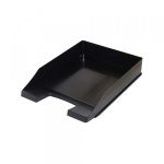 Polica za dokumenta horizontalna PVC crna