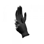 Rukavice NITRIL bez pudera AJR Touch M 1/100 crne - Slika 2