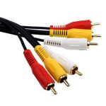 Video kabl 3 x činč – 3 x činč 1.5m