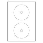 CD nalepnice za štampu A4